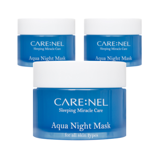CARE:NEL - Aqua Night Mask Set - 15ml*3elk Top Merken Winkel